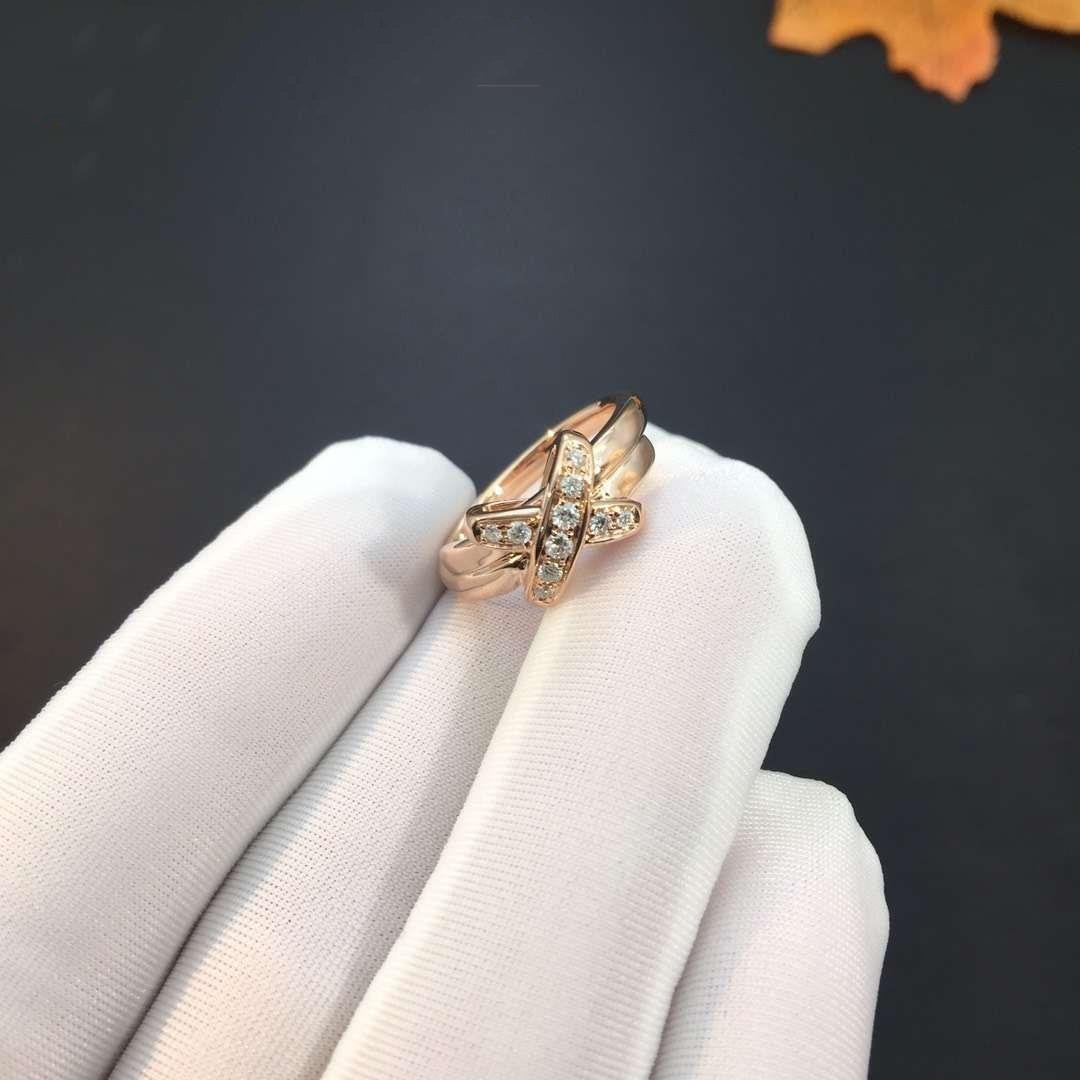 [Favorite]JEUX DE ROSE GOLD DIAMOND RING