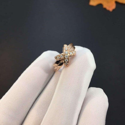 [Favorite]JEUX DE ROSE GOLD DIAMOND RING