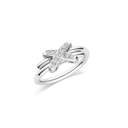 [Favorite]JEUX DE SILVER DIAMOND RING