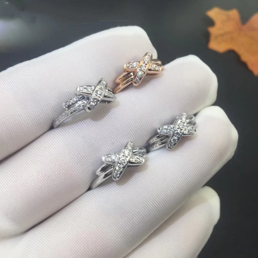 [Favorite]JEUX DE SILVER DIAMOND RING
