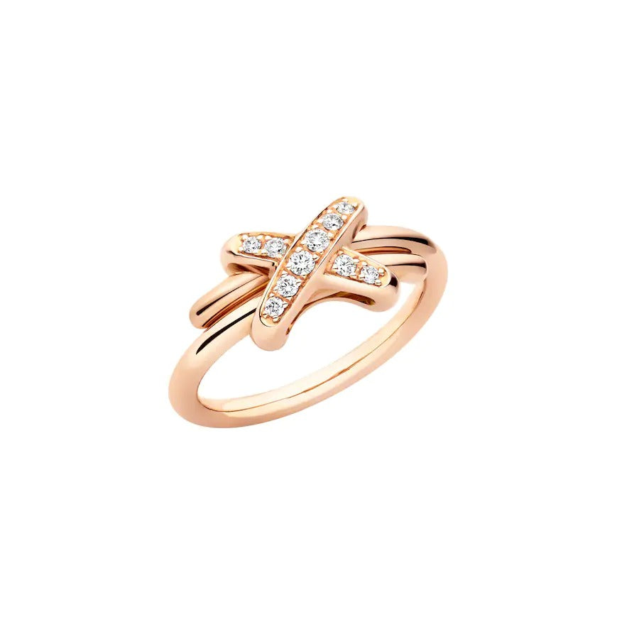 [Favorite]JEUX DE ROSE GOLD DIAMOND RING