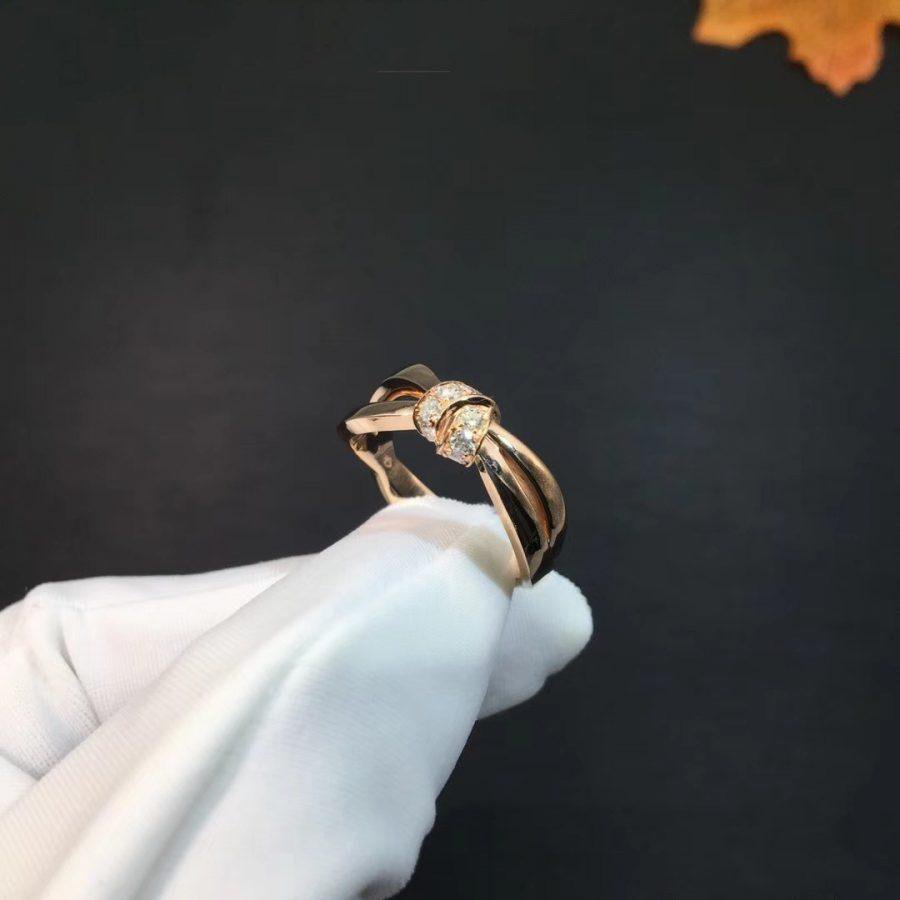 [Favorite]LIENS RING ROSE GOLD DIAMOND