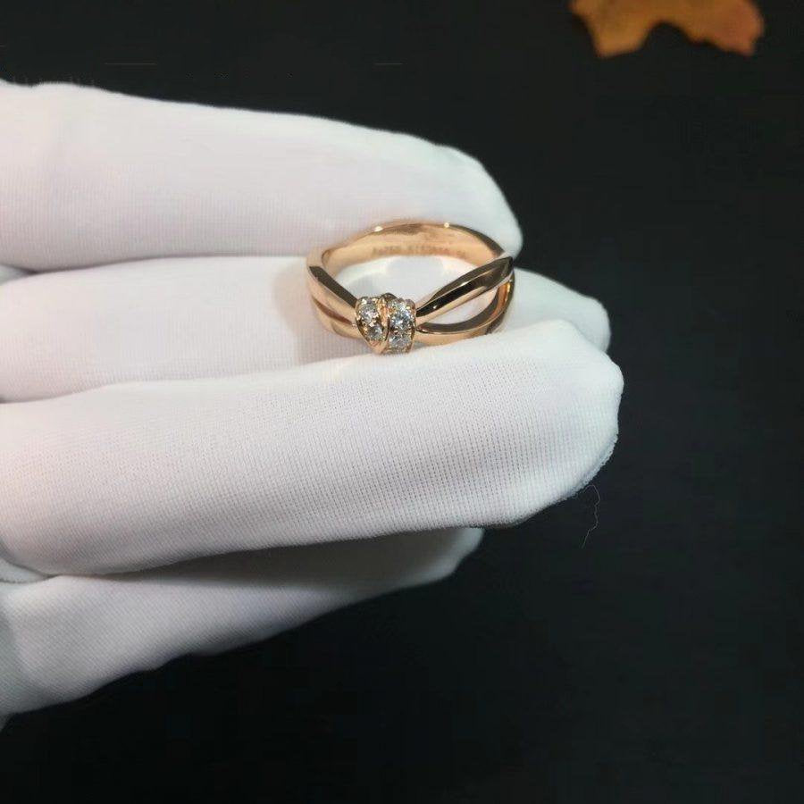 [Favorite]LIENS RING ROSE GOLD DIAMOND