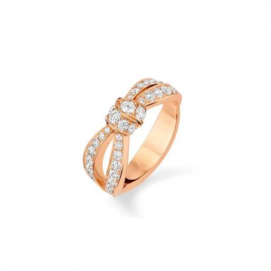 [Favorite]LIENS ROSE GOLD DIAMOND RING
