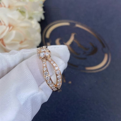 [Favorite]LIENS ROSE GOLD DIAMOND RING
