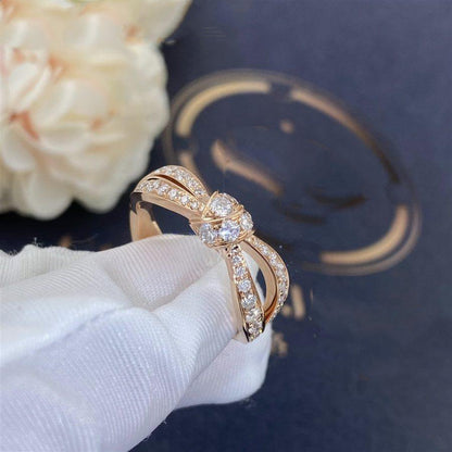 [Favorite]LIENS ROSE GOLD DIAMOND RING
