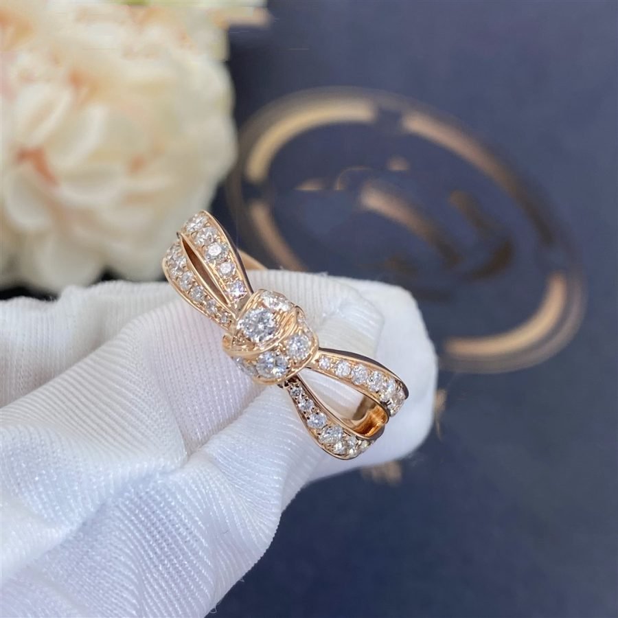 [Favorite]LIENS ROSE GOLD DIAMOND RING