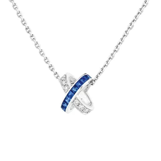 [Favorite]LIENS DIAMOND SILVER NECKLACE