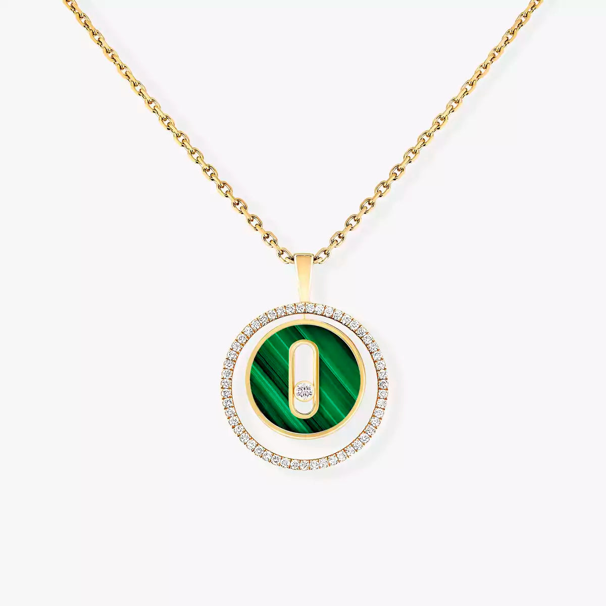 [Favorite]LUCKY MOVE DIAMOND NECKLACE