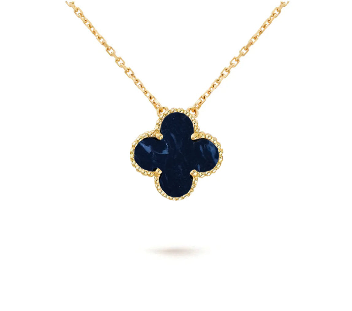 [Favorite]15MM CLOVER FLOWER PENDANT NECKLACE COLLECTION