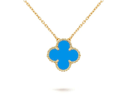 [Favorite]15MM CLOVER FLOWER PENDANT NECKLACE COLLECTION