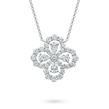 [Favorite]LOOP NECKLACE FULL MOTIF DIAMOND 16MM MULTIPLE COLORS