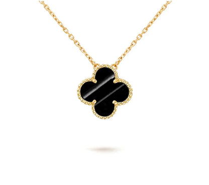 [Favorite]15MM CLOVER FLOWER PENDANT NECKLACE COLLECTION