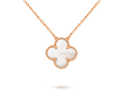 [Favorite]15MM CLOVER FLOWER PENDANT NECKLACE COLLECTION