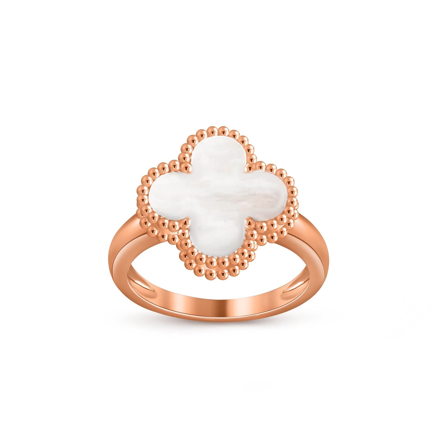 [Favorite]LUCKY CLOVER VINTAGE ROSE GOLD RING COLLECTION
