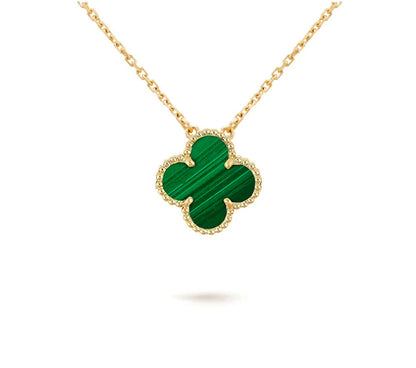 [Favorite]15MM CLOVER FLOWER PENDANT NECKLACE COLLECTION