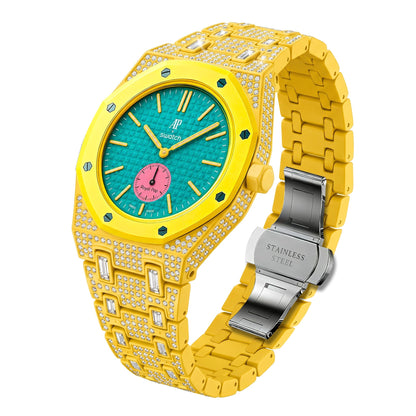 [Favorite]Royal Oak Pop Exclusive Bioceramic Case & Bioceramic Strap Full Diamond