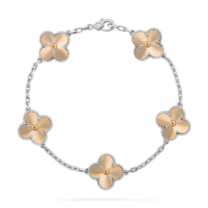 [Favorite]LUCKY CLOVER 5-MOTIF BRACELET - LASER COLLECTION