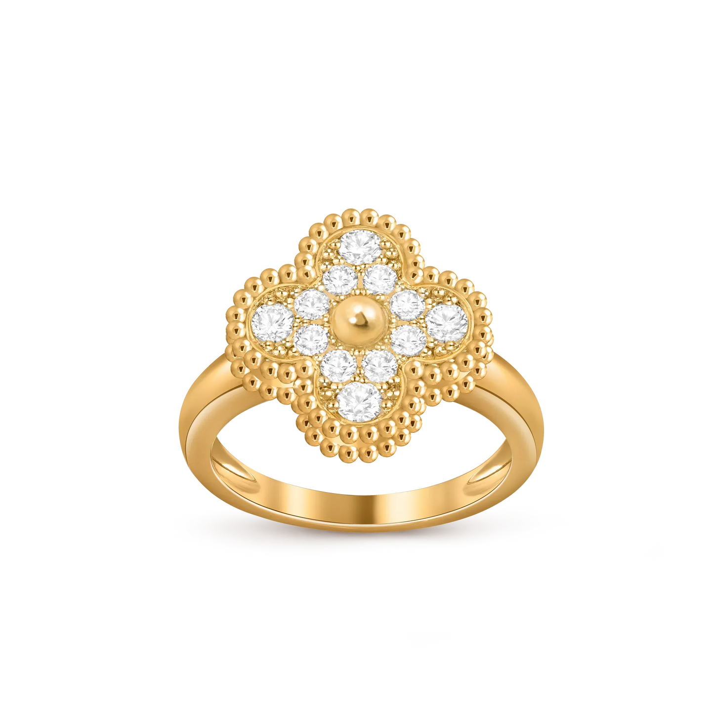 [Favorite]LUCKY CLOVER VINTAGE GOLD RING COLLECTION