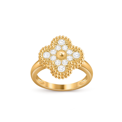 [Favorite]LUCKY CLOVER VINTAGE GOLD RING COLLECTION