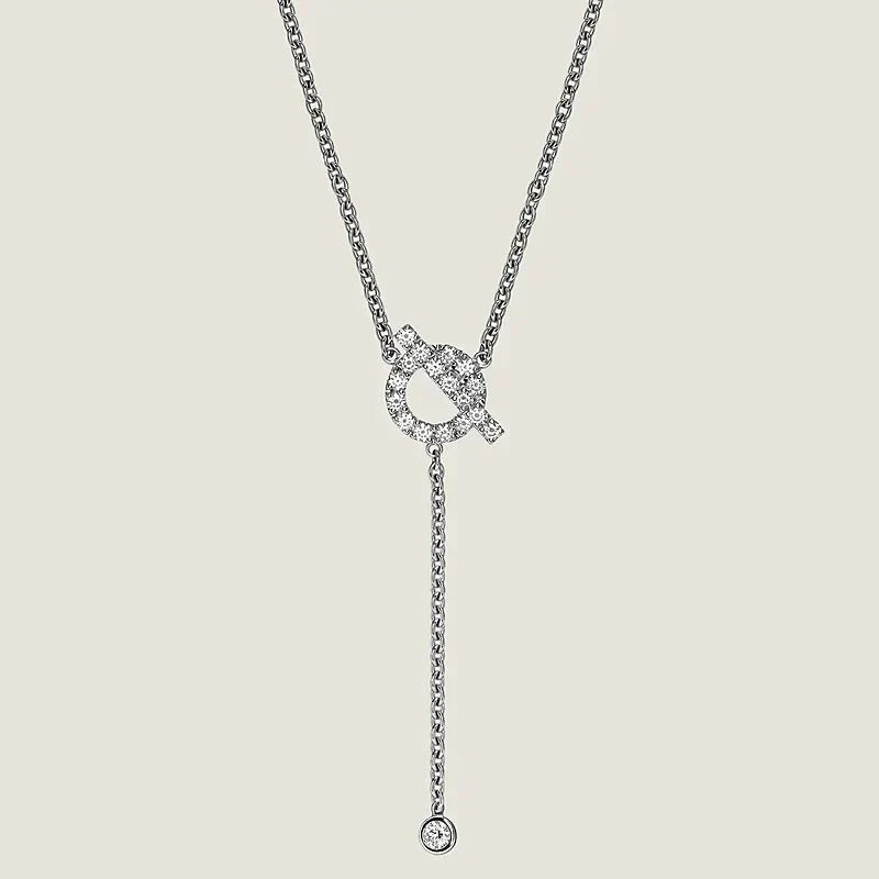 [Favorite]FINESSE SILVER DIAMOND NECKLACE