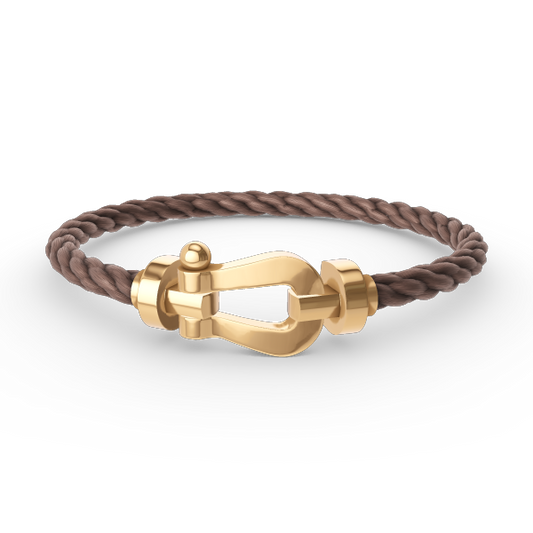 [Favorite]FORCE LARGE HORSESHOE BRACELET - GOLD