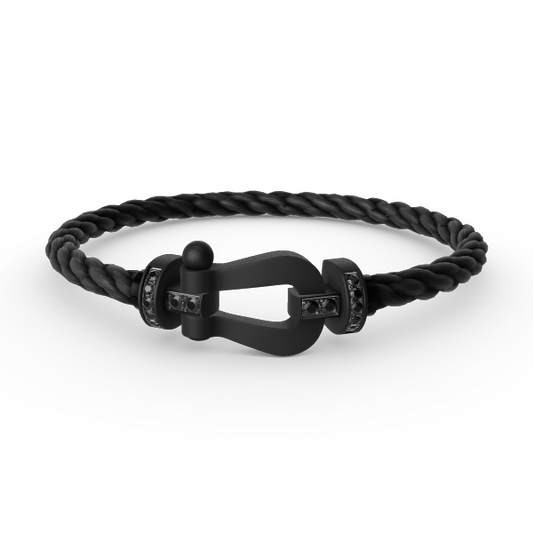 [Favorite]FORCE LARGE SERIES BLACK SAMURAI BRACELET