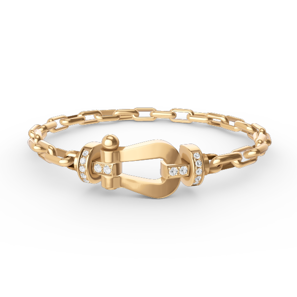 [Favorite]FORCE LARGE HORSESHOE CLASP METAL BRACELET