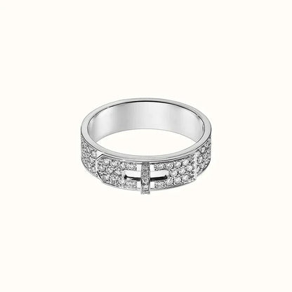 [Favorite]KELLY SILVER DIAMOND RING