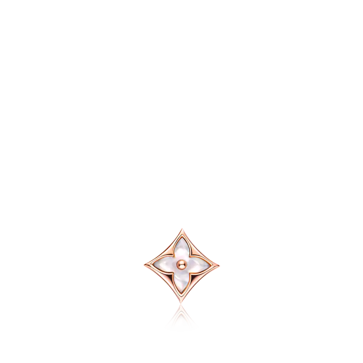 [Favorite]STAR MOP ROSE GOLD EARRINGS