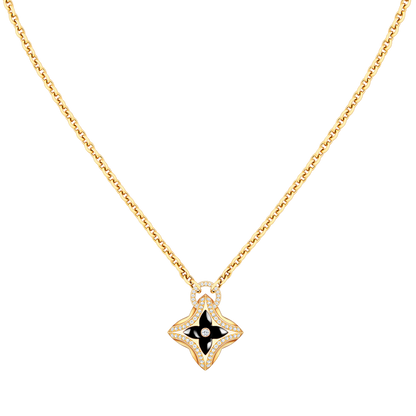 [Favorite]STAR PEDANT ROSE GOLD DIAMOND NECKLACE