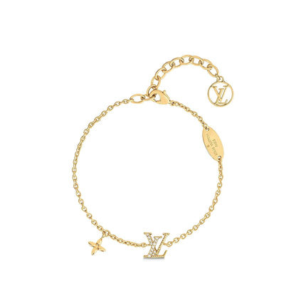 [Favorite]LOGO STAR MOTIF GOLD BRACELET