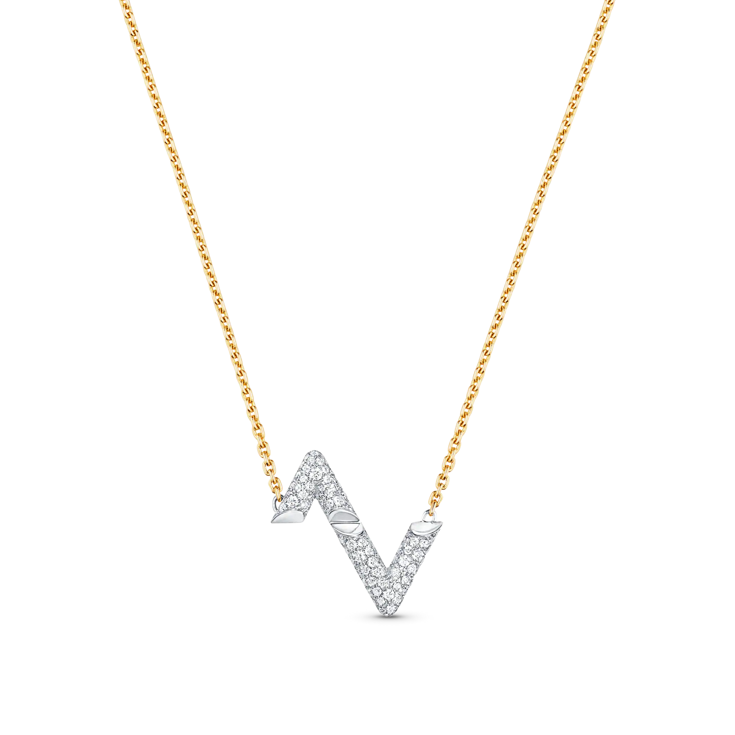 [Favorite]VOLT SILVER DIAMOND PEDANT NECKLACE