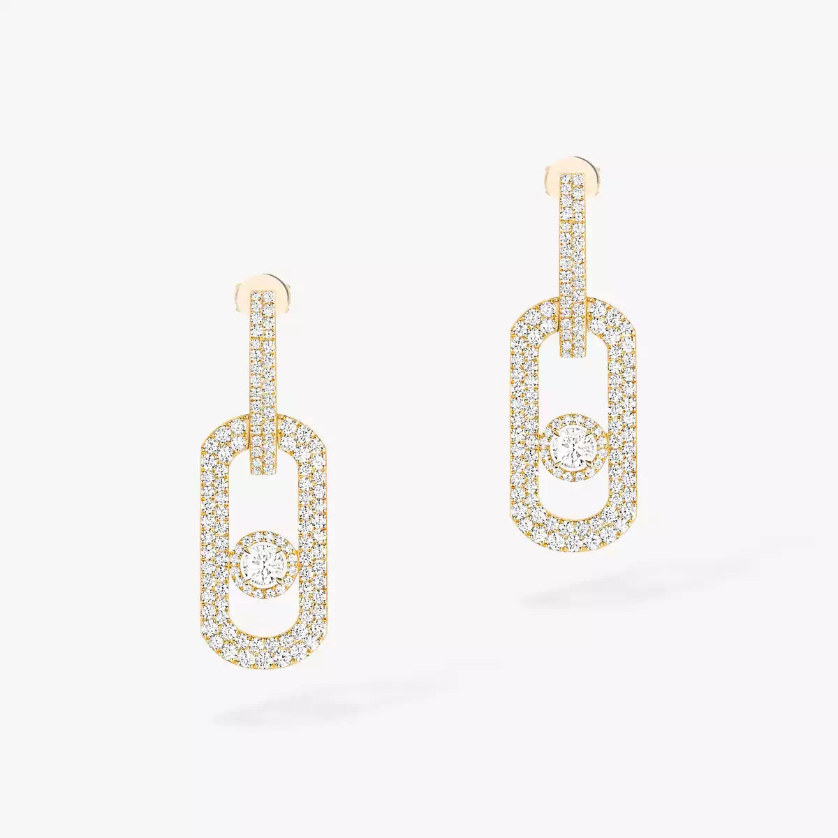 [Favorite]SO MOVE XL フルパヴェ ダイヤモンド ピアス