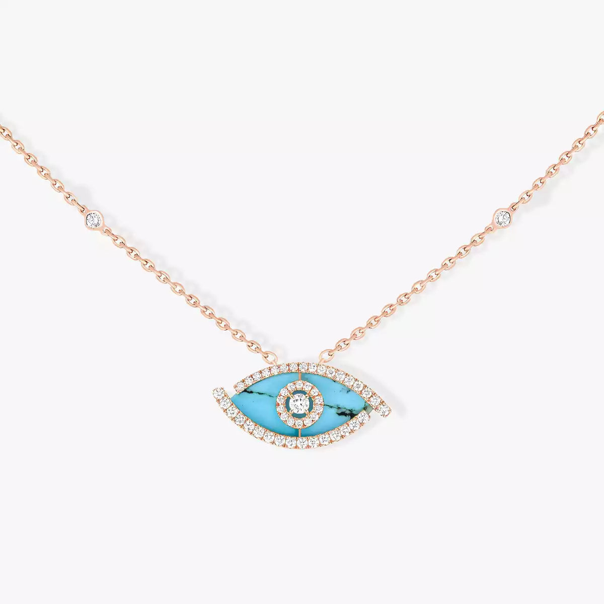 [Favorite]LUCKY EYE DIAMOND NECKLACE