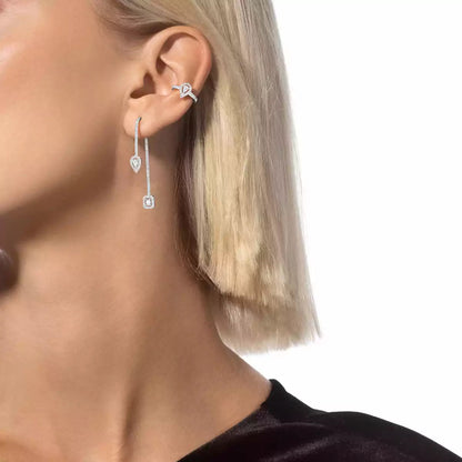 [Favorite]MY TWIN DIAMOND DROP EARRINGS