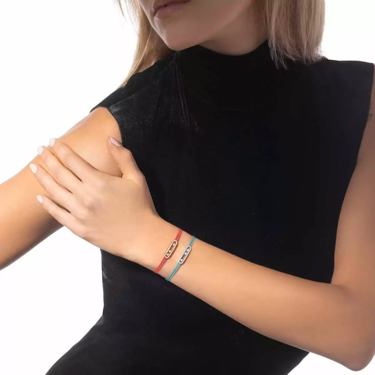 [Favorite]CARE(S) PAVÉ CORD BRACELET