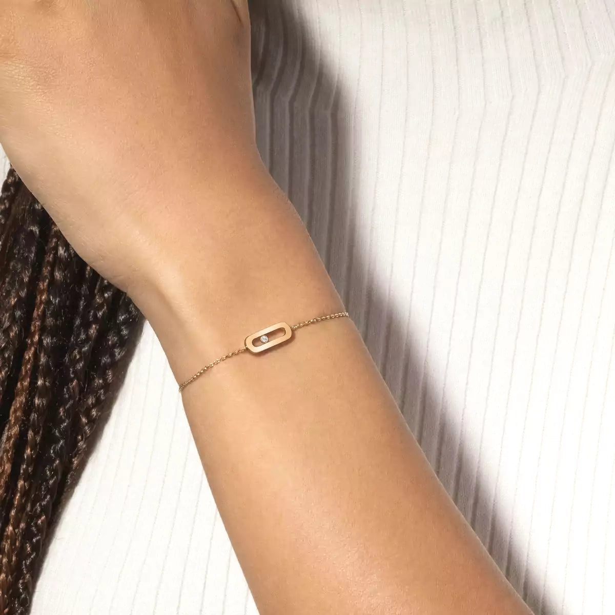 [Favorit]MOVE UNO EINZELNER DIAMANT ARMREIF