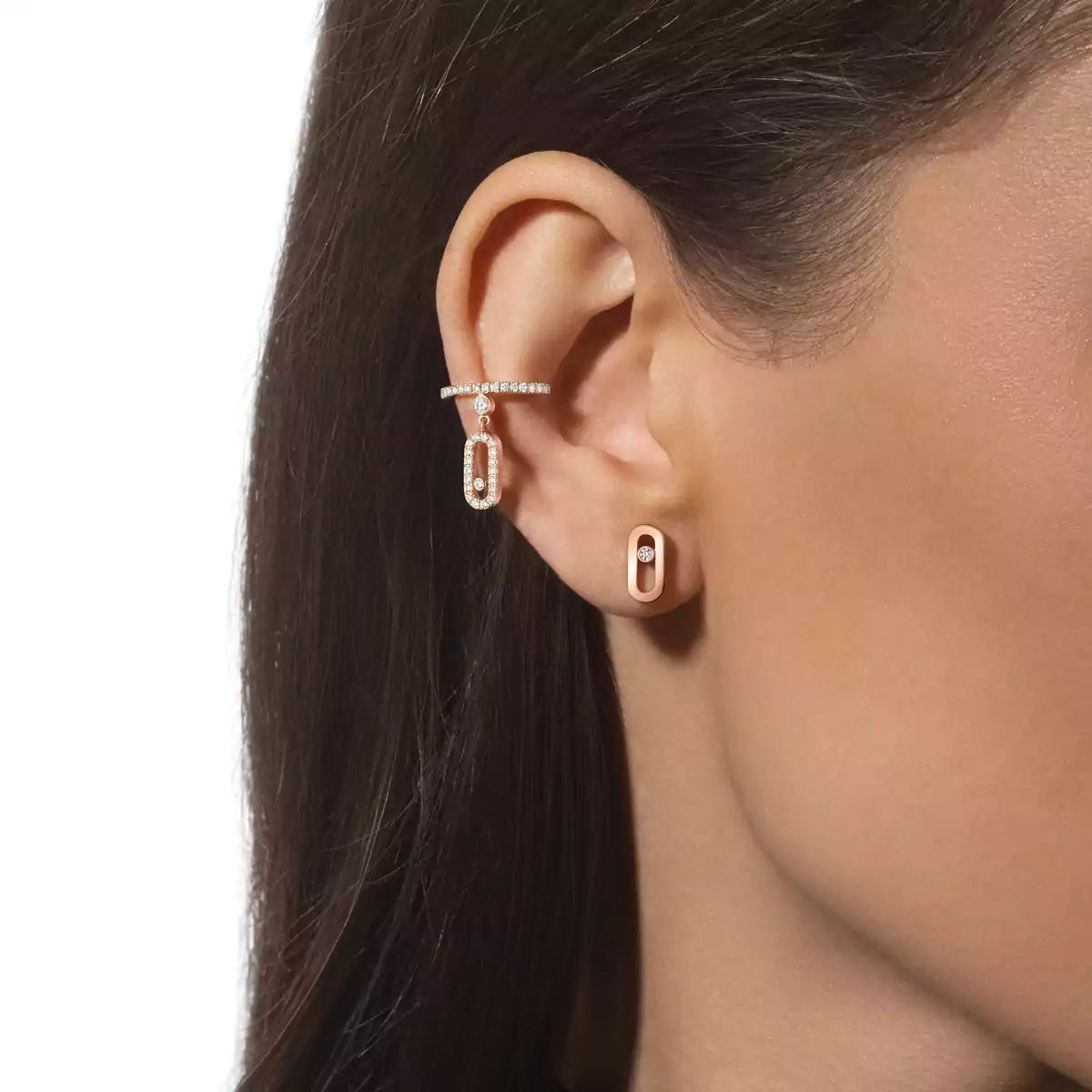 [Favorite]MOVE UNO DIAMOND STUD EARRINGS