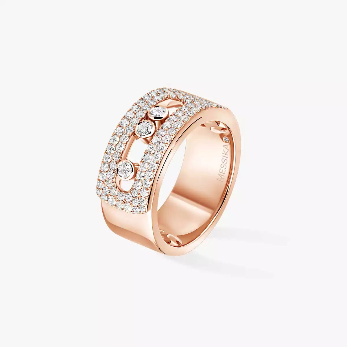 [Favorite]MOVE NOA PAVÉ DIAMOND INTERLOCKING RING