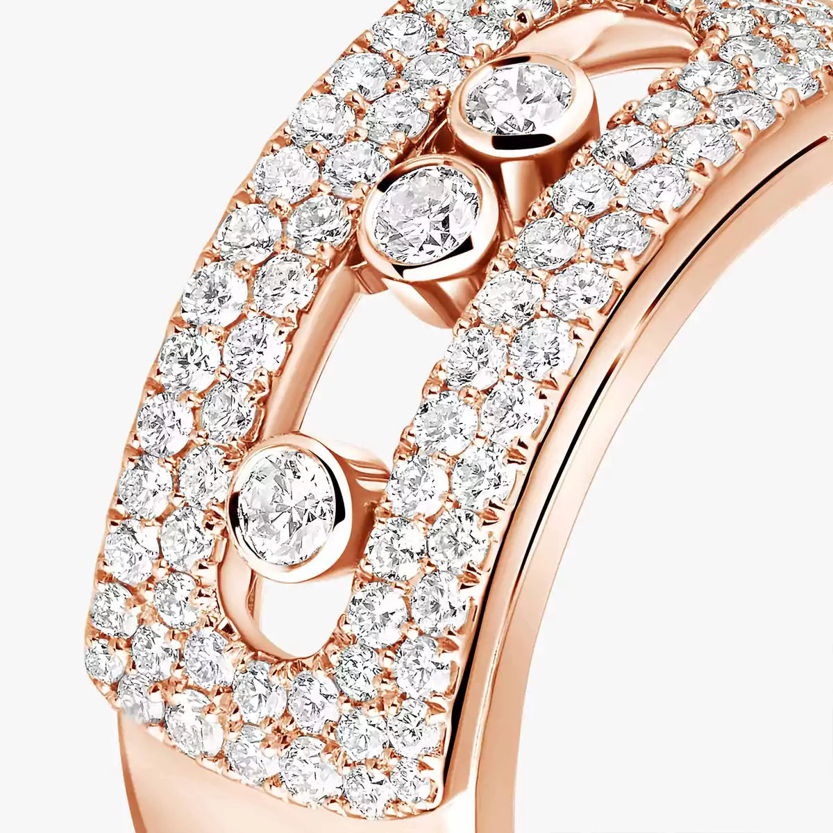 [Favorite]MOVE NOA PAVÉ DIAMOND INTERLOCKING RING