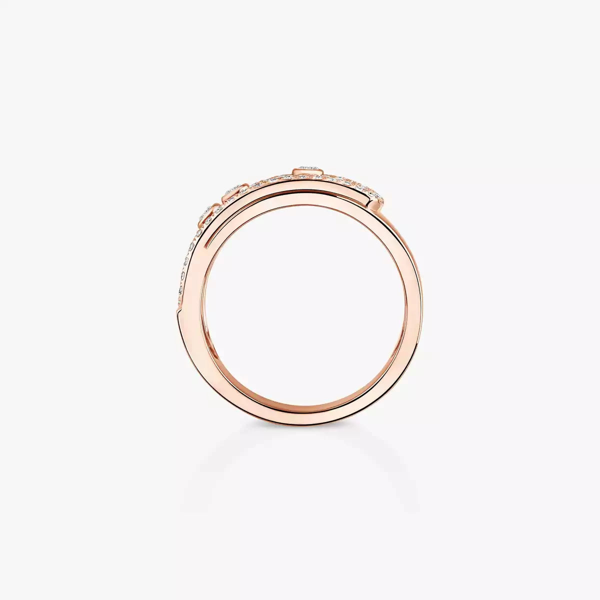 [Favorite]MOVE NOA PAVÉ DIAMOND INTERLOCKING RING
