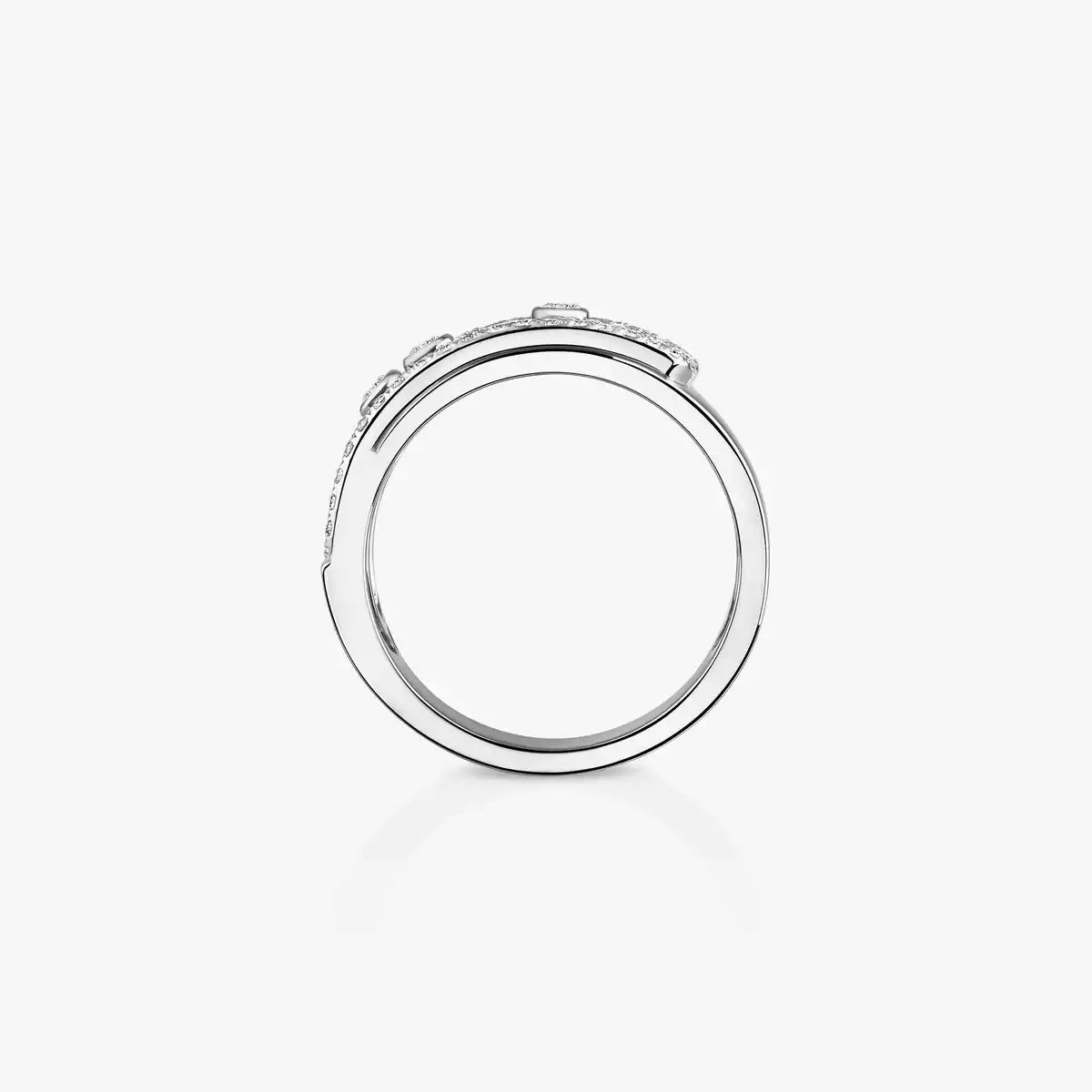 [Favorite]MOVE NOA PAVÉ DIAMOND INTERLOCKING RING