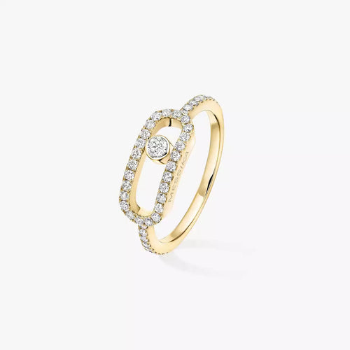 [Favorite]MOVE UNO FULL PAVÉ DIAMOND RING