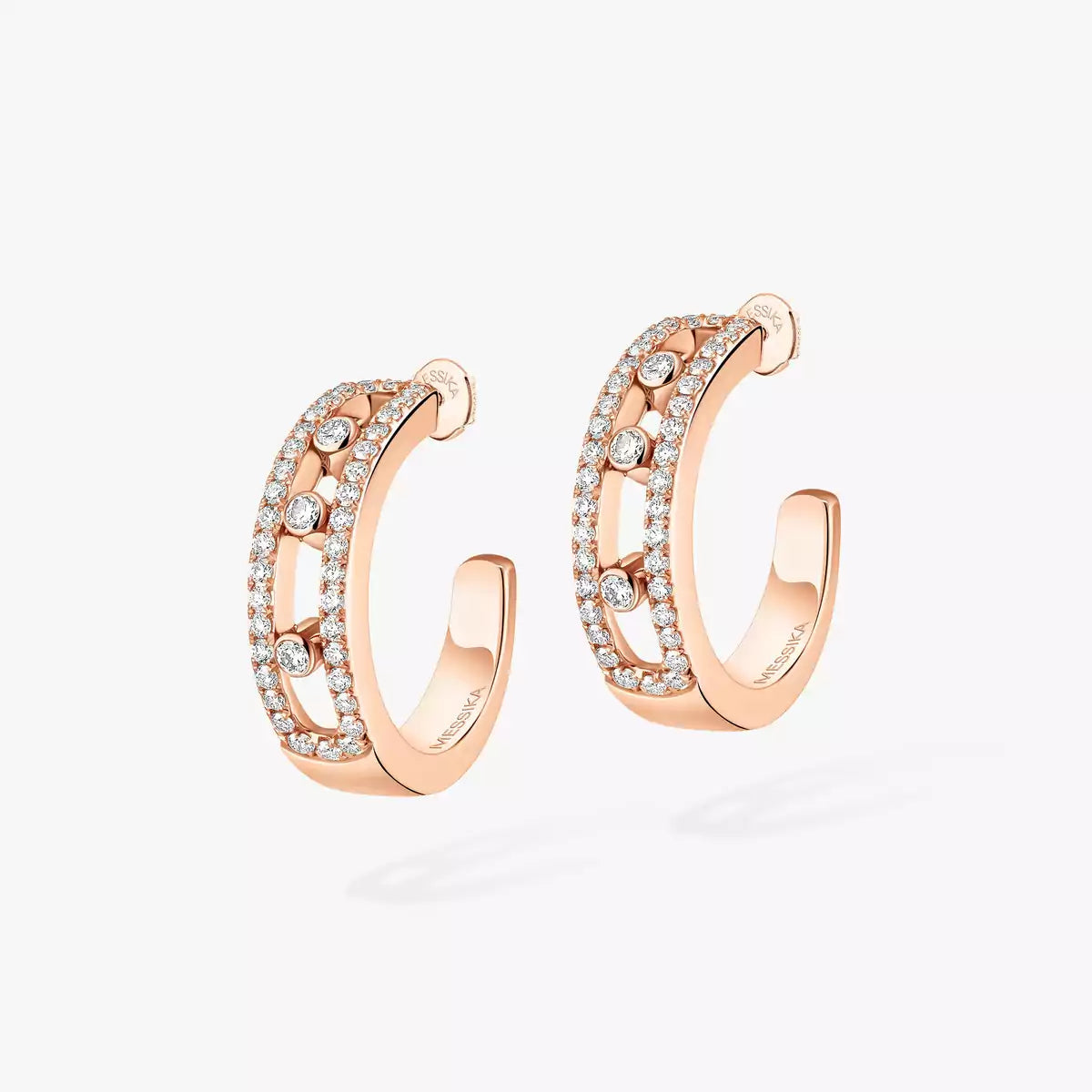 [Lieblingsstück]MOVE PAVÉ DIAMANT-KREOLEN