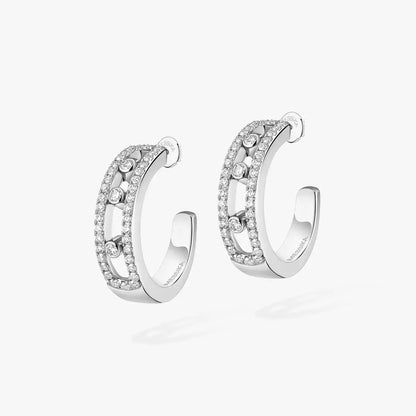 [Lieblingsstück]MOVE PAVÉ DIAMANT-KREOLEN