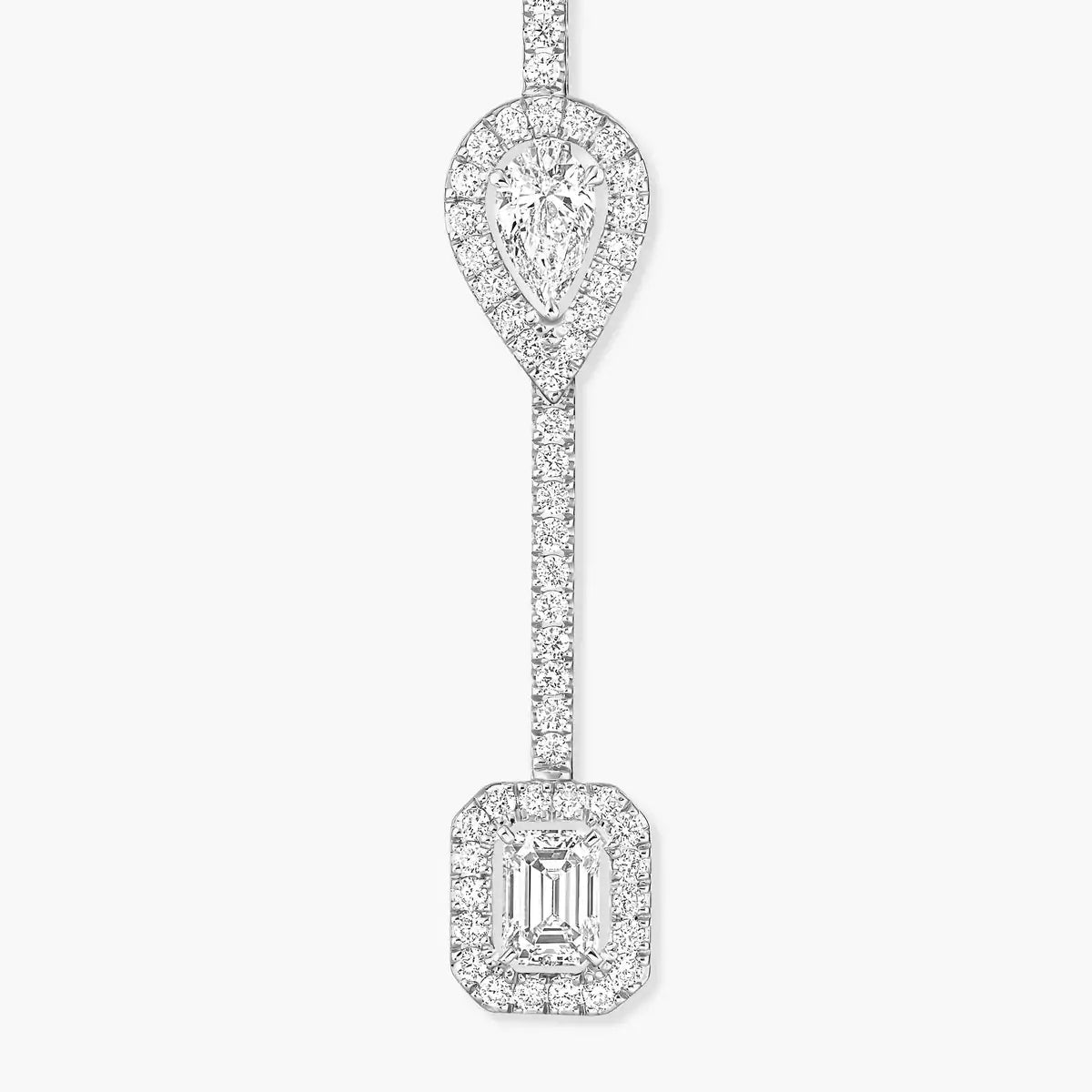 [Favorite]MY TWIN DIAMOND DROP EARRINGS