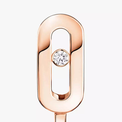 [Lieblingsstück]MOVE CLASSIQUE MINI DIAMOND HOOP EARRINGS