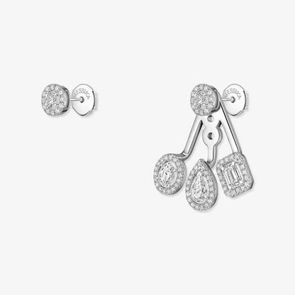 [Favorite]MY TWIN TRIO DIAMOND EARRINGS
