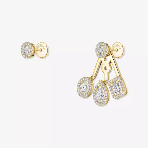 [Favorite]MY TWIN TRIO DIAMOND EARRINGS